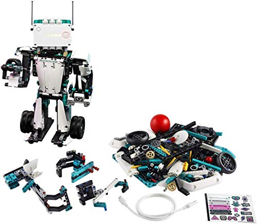 LEGO 51515 MINDSTORMS Roboter-Erfinder, 5-in-1-Robotik-Set mit App-Fernsteuerung, Programmierbar Und Interaktiv, Programmieren Lernen