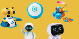Programmierbare Roboter für Kinder von 8 bis 12 Jahren